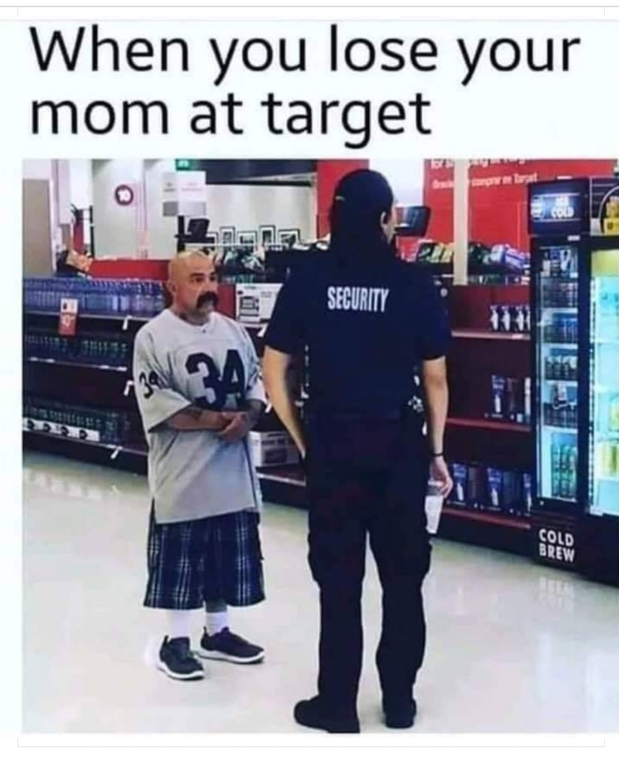 Can you relate. Because this is me when my mom takes me to the store with her - meme