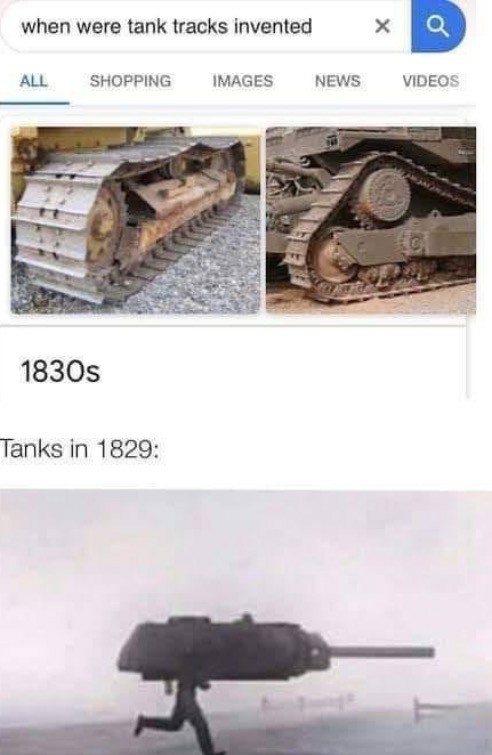 Tank tracks - meme