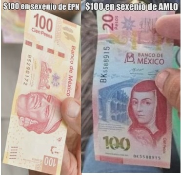 No más pobreza con el nuevo billete de $120 MXN - meme