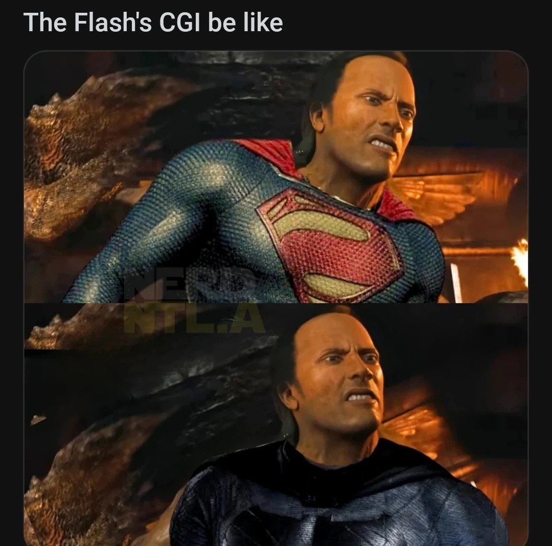 The Flash CGI - meme