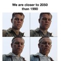 We are closer to 2050 than 1990