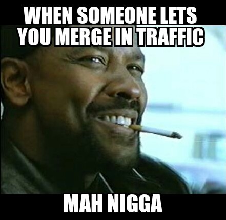 good guy traffic guy - meme