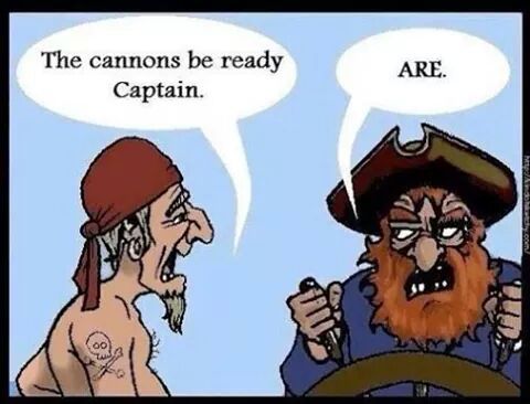 Captain grammar. - meme