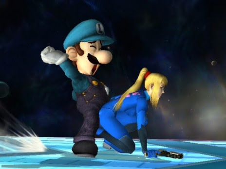 Ese Luigi es todo un loquillo - meme