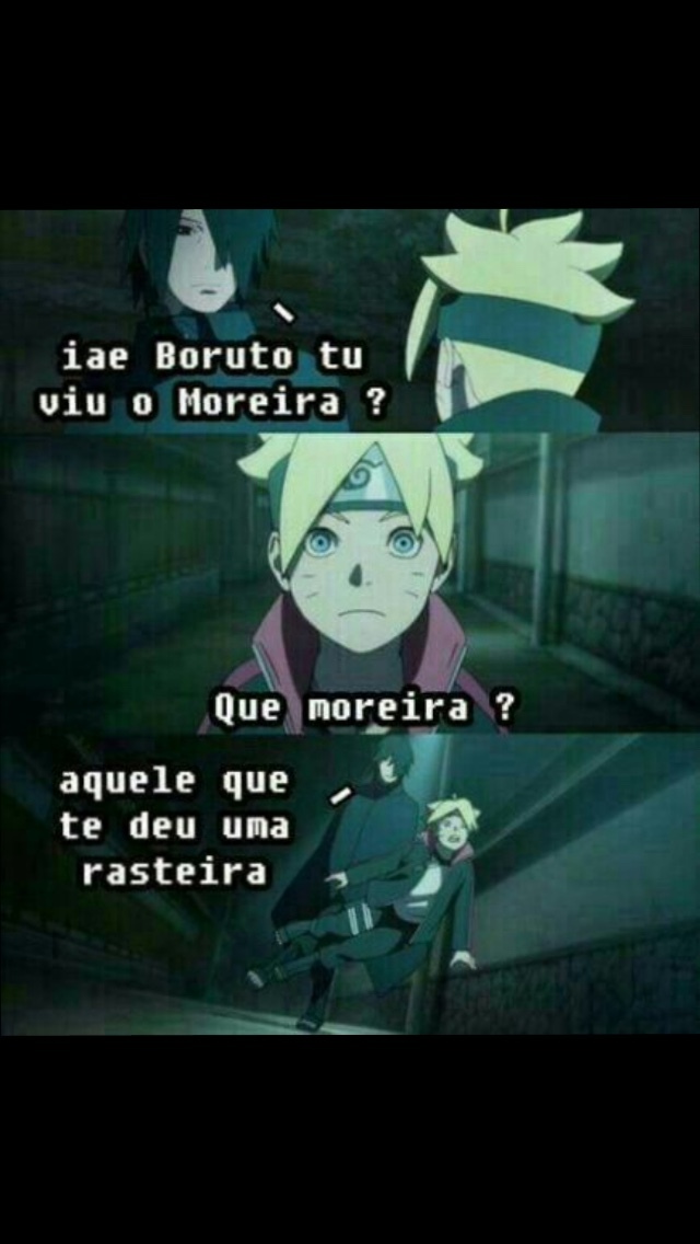 Meme Naruto, Boruto, Em português, traduzido do inglês