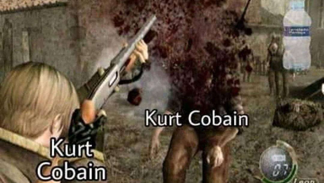 Kurt cobain - meme