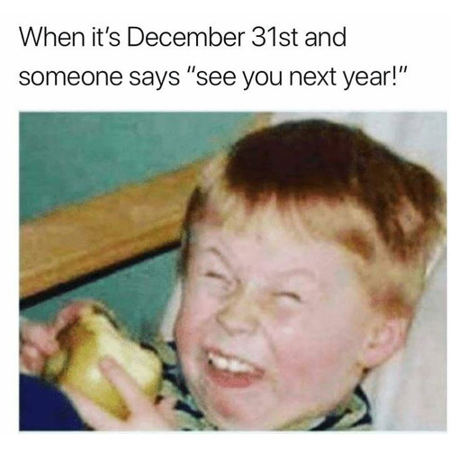 next year - meme