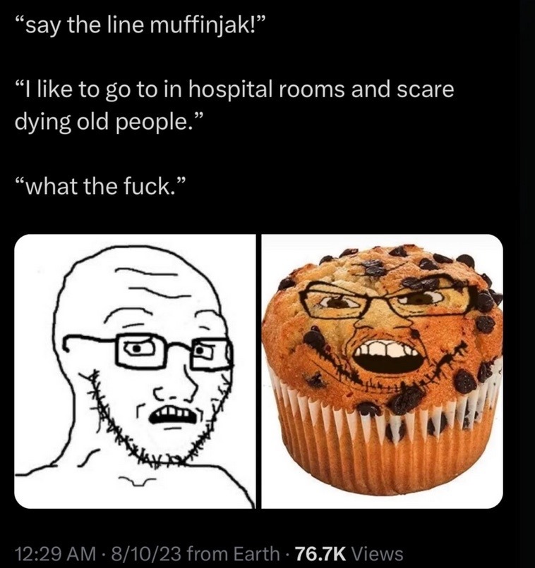 dongs in a muffin - meme