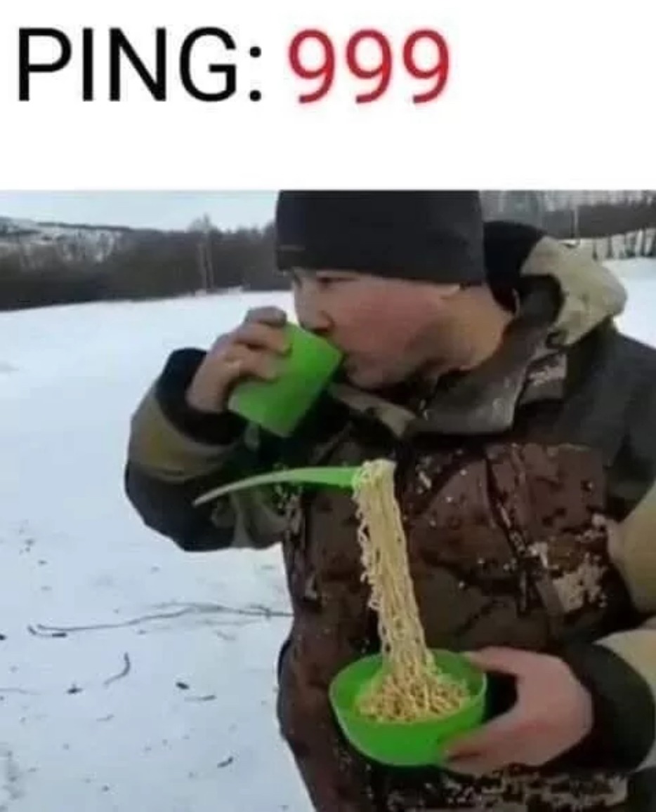 The best Lag Ping 999 40ms memes :) Memedroid, image size:934x1157