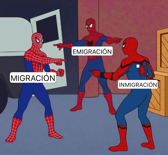 Inmigración - meme
