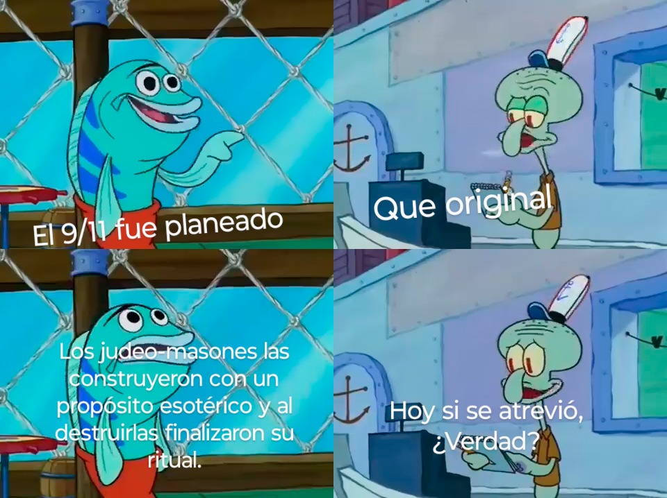 El comentario me lo encontré en devox - meme