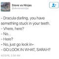 Dammit Sarah!