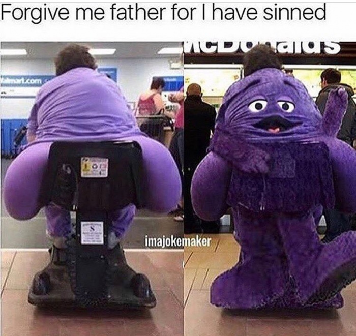 Forgive me father - meme