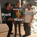 Brazil will end his water soon...