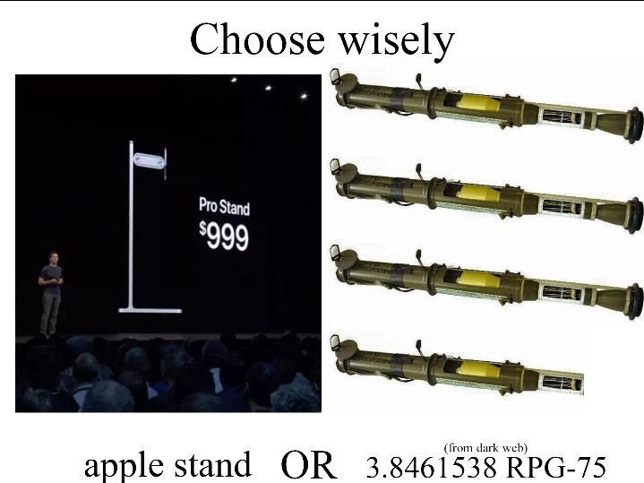 Choose wisely. - meme