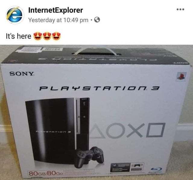 PS3 is here! - meme
