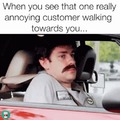avoiding that customer