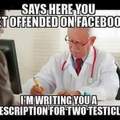 Overly Offended FB User