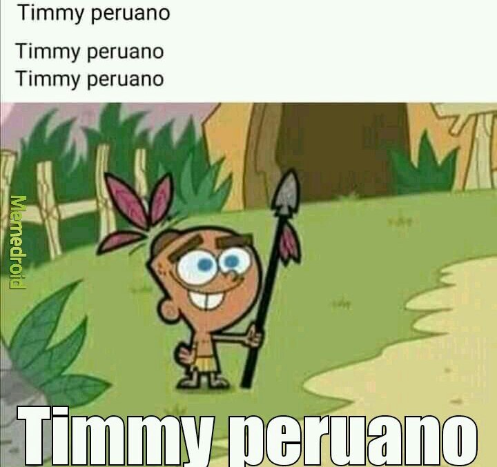 Timmy peruano - meme