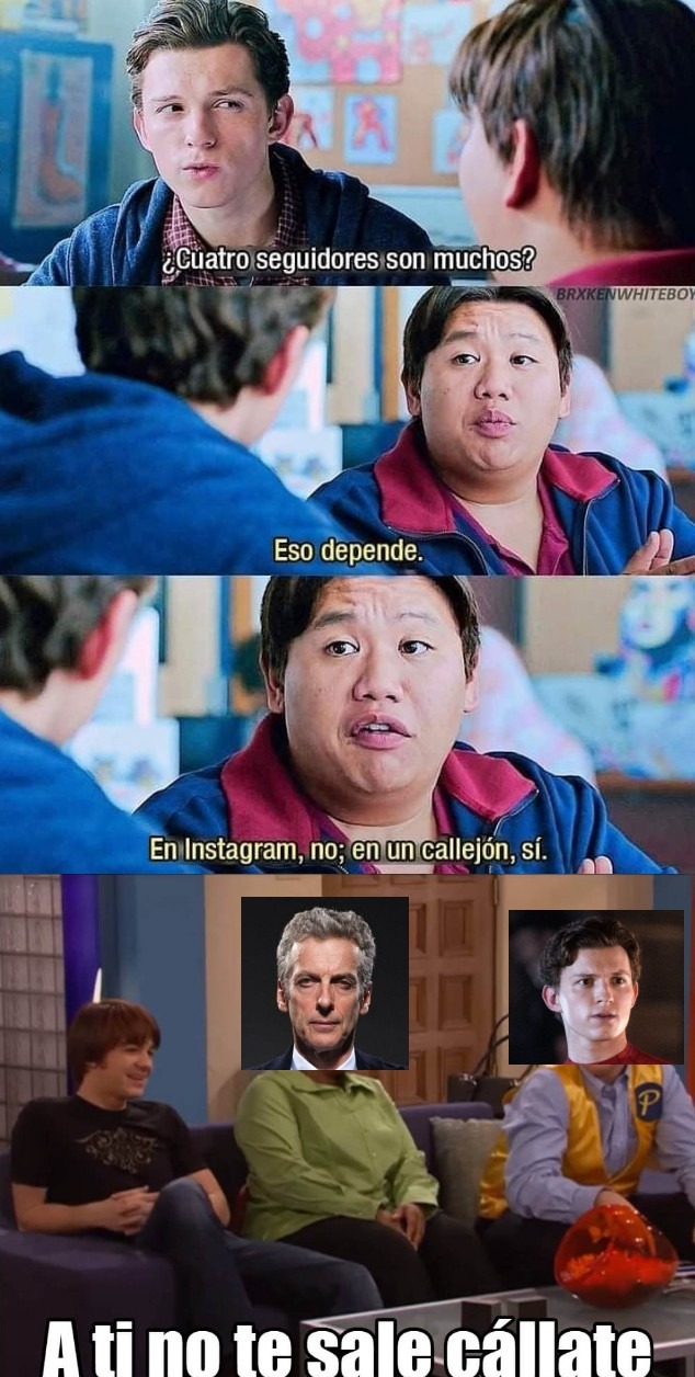 Contexto: El meme venia de Doctor Who. Es popular en memes de habla inglesa