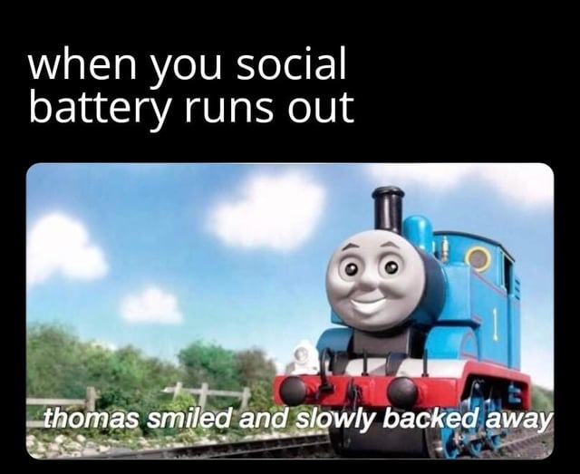 Social battery meme