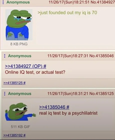 Sad IQ realization - meme