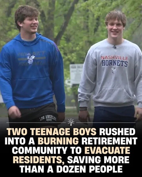 Teen heroes saved over a dozen from a fire and didn’t even flinch - meme