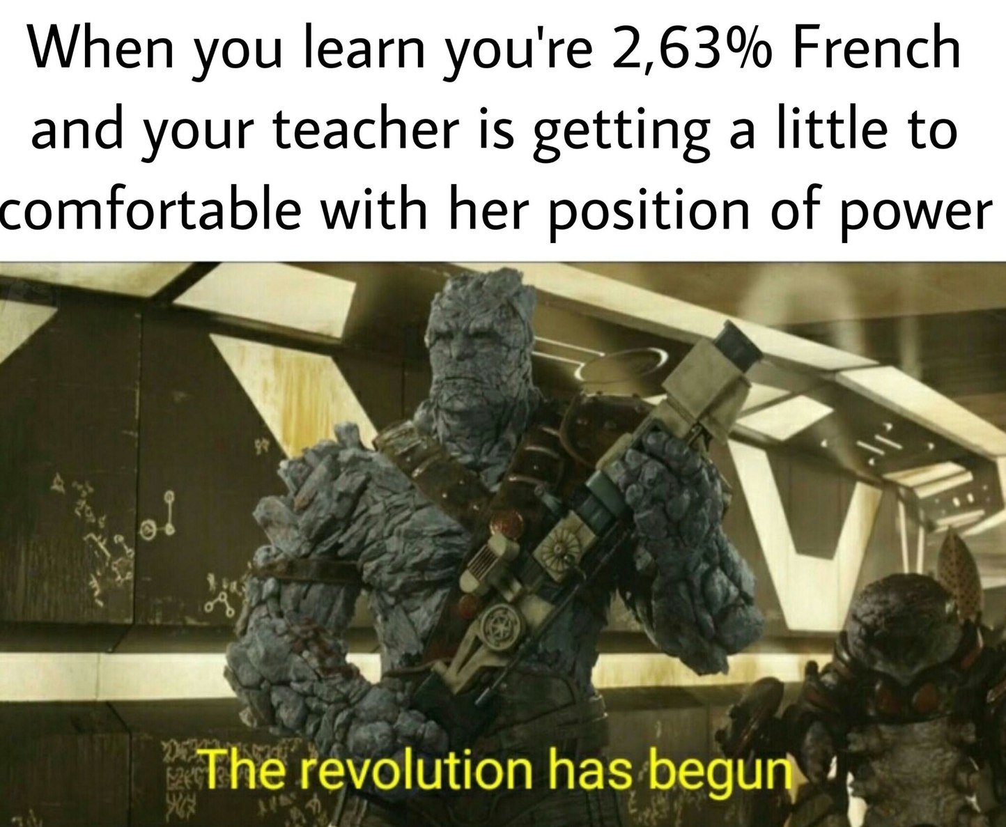 Man the french are a bunch of pussies, no joke - meme