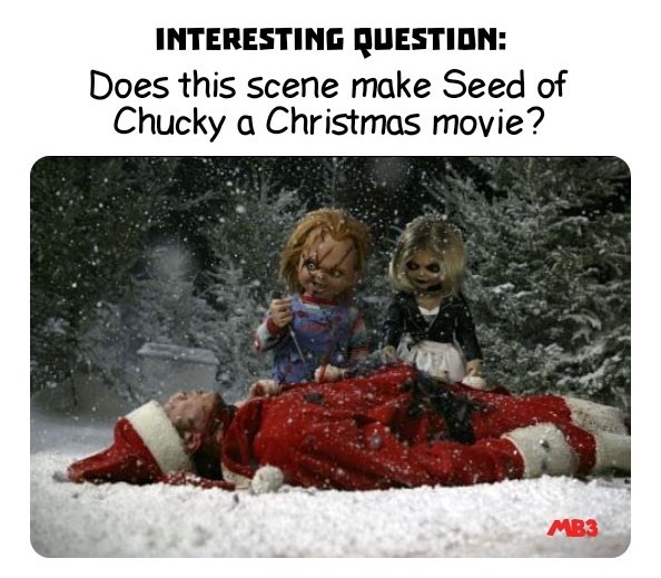 Chucky Christmas - meme