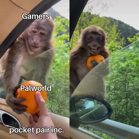 Funny Palworld meme