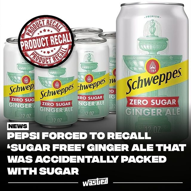 Pepsi sugar free ginger ale meme