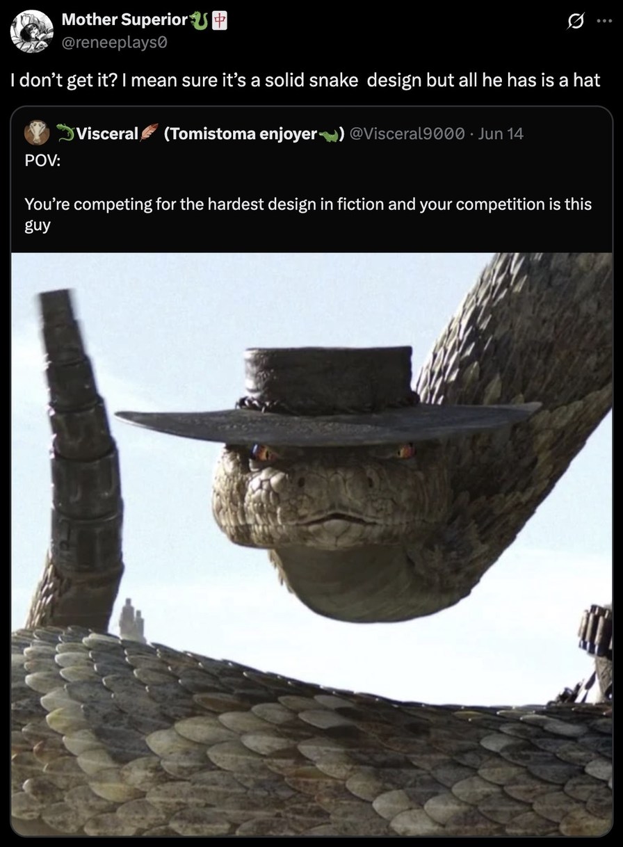 Solid Snake’s hardest design is just... a hat? - meme