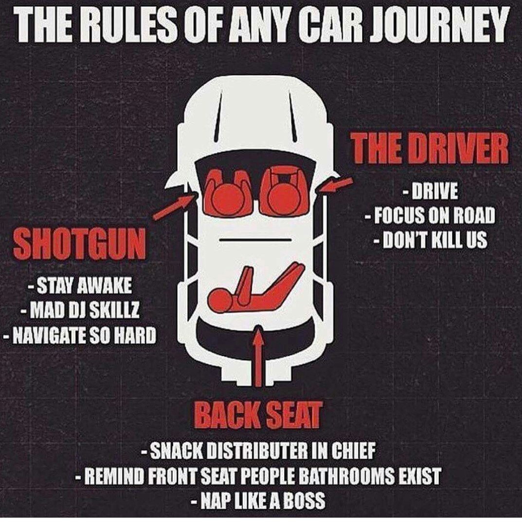 Car trips - meme