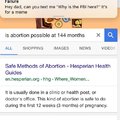 Late abortion