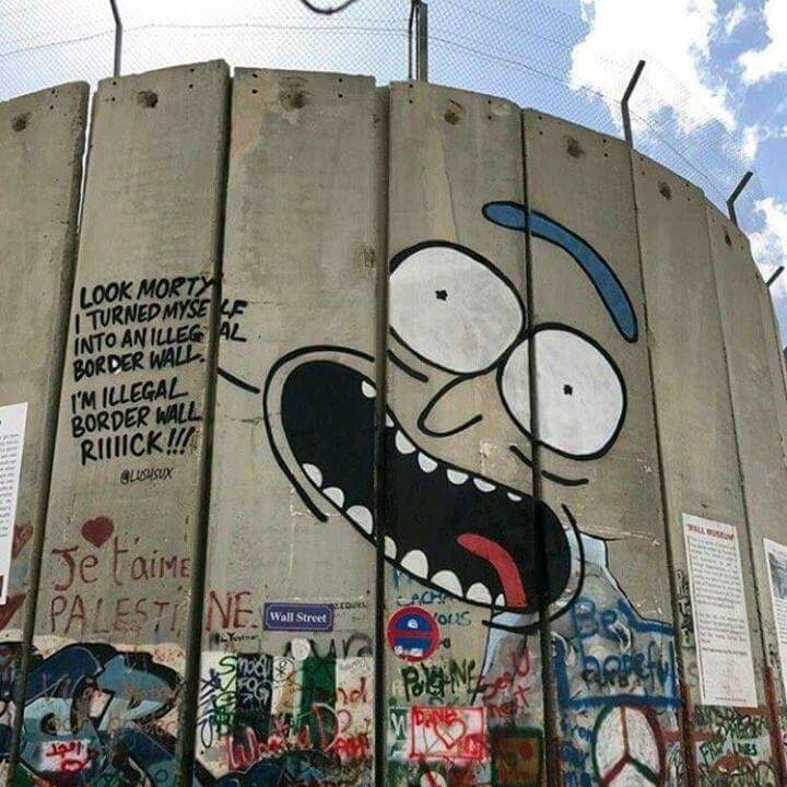 It's Illegal border wall Rick!!! - meme
