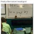 Good lecture