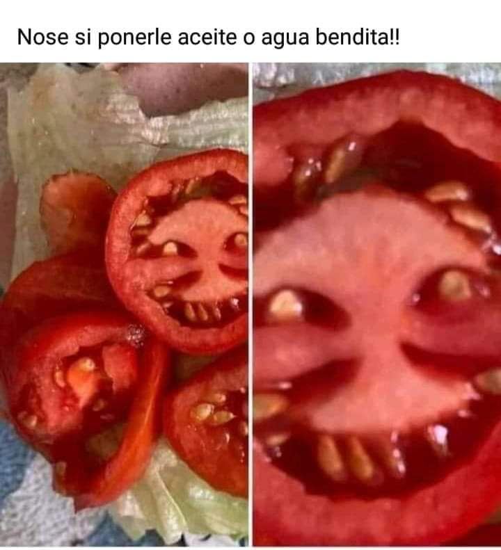 El tomato diabólico - meme