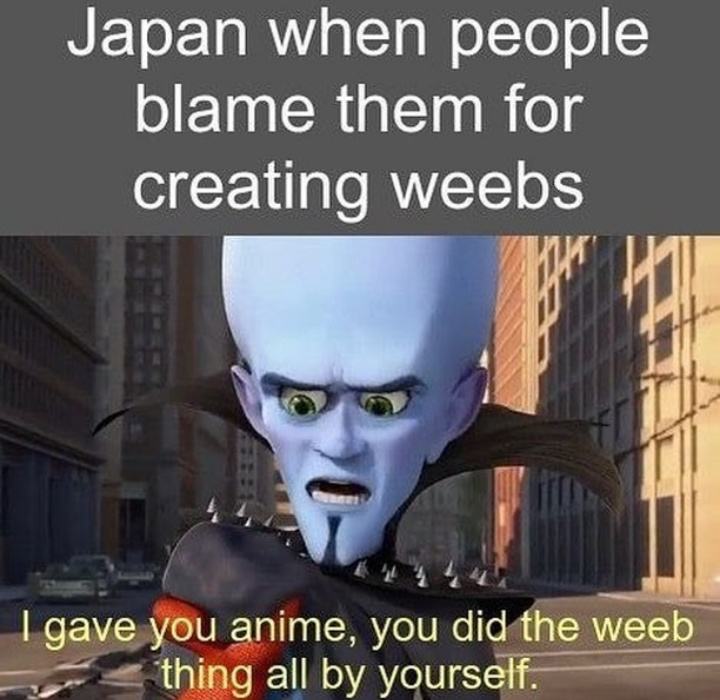 Don't blame Japan - meme