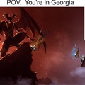 The devil went down to Georgia he was looking for a soul to steal