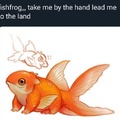 fish frog