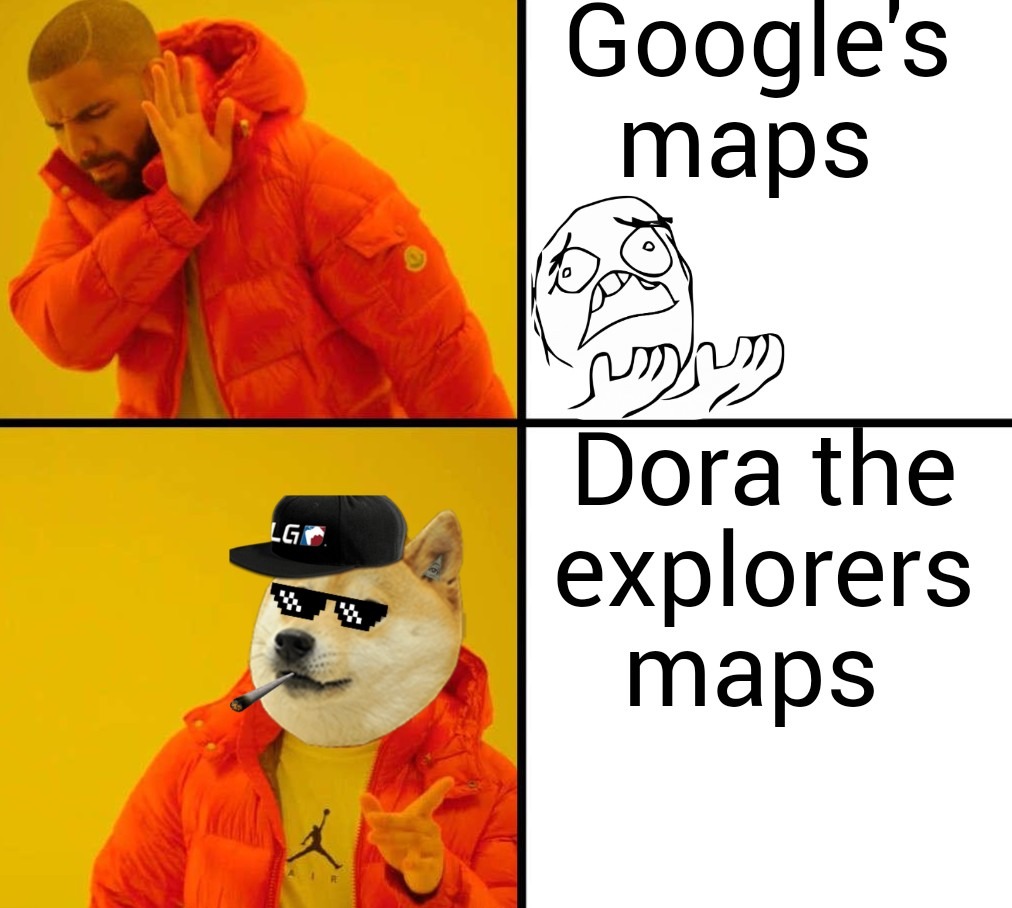 Dora's maps - meme