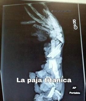 La paja titanica - meme