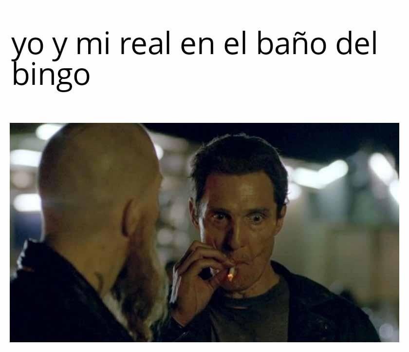 No salió bingo gente - meme