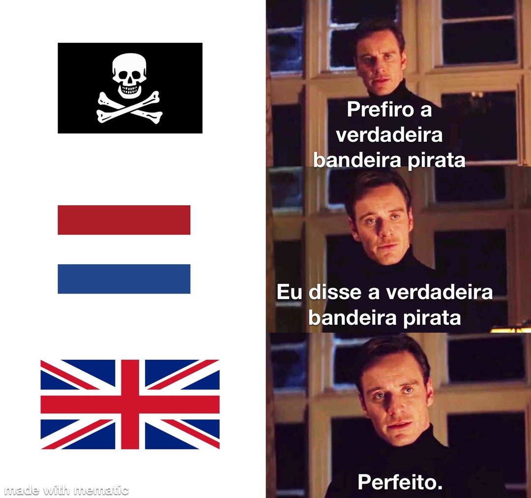 Piratas saxões - meme