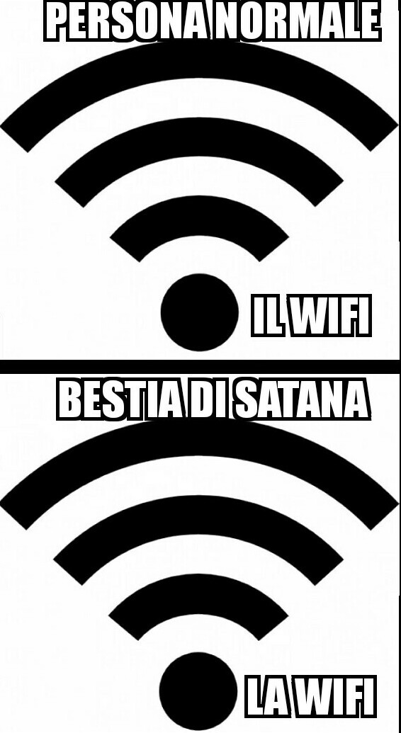 Il WiFi. - meme