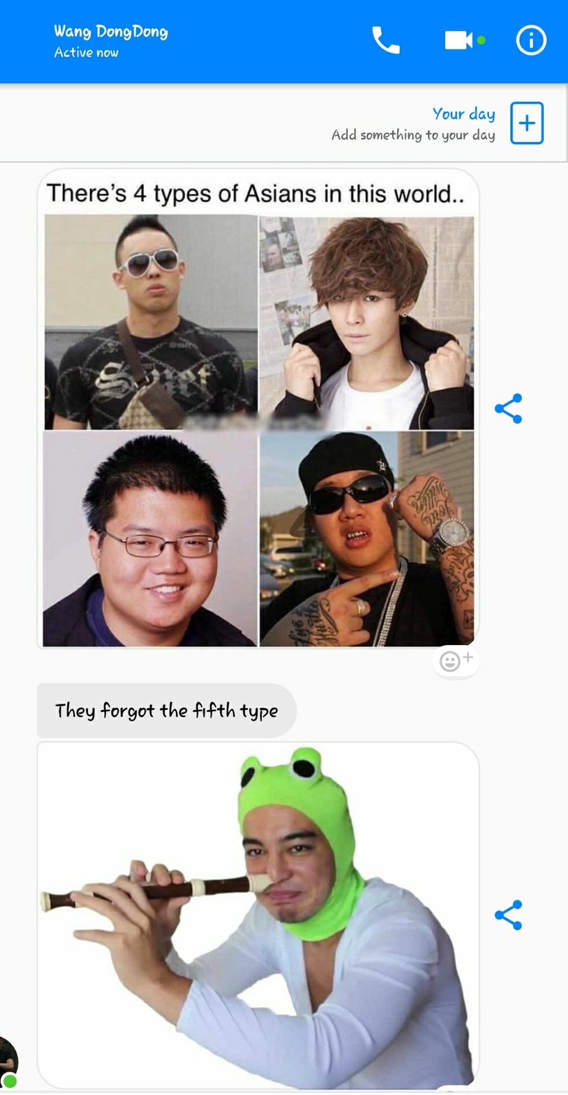 My fucking Asian Friends man - meme
