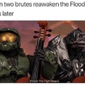 Master Chief and Arbiter: Are we a joke to you?