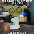 Baby yoda is overdone, but this is something