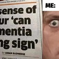 Dark sense of humor can be dementia warning sign