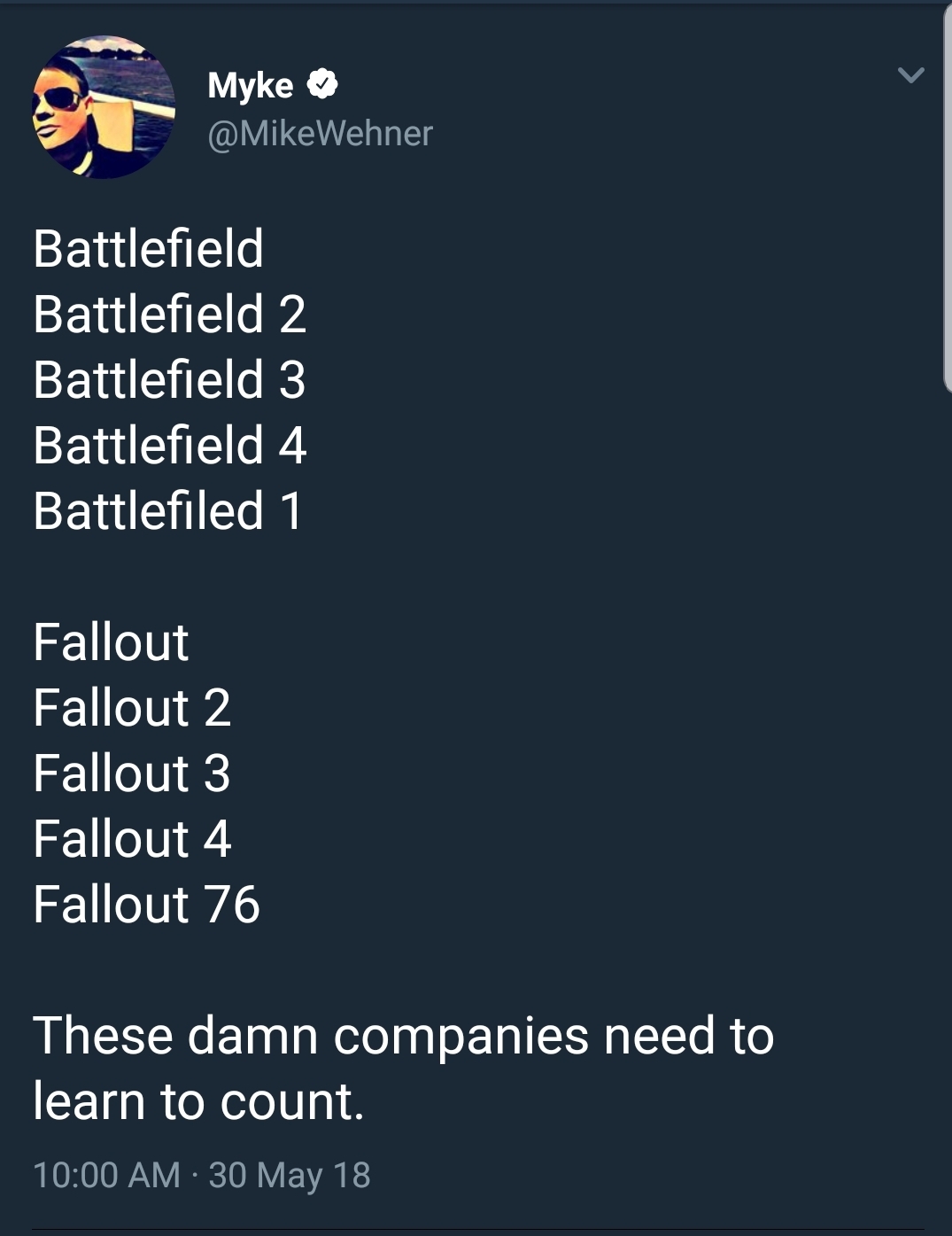 Fallout 76 is supposedly online - meme
